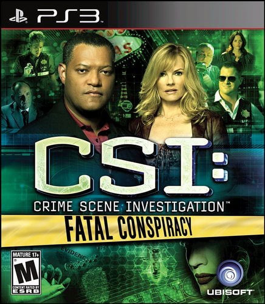 CSI: Crime Scene Investigation Fatal Conspiracy - PlayStation 3 -  Walmart.com