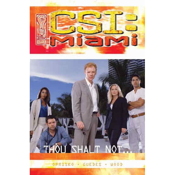 CSI Miami-Thou Shalt Not #1 VF ; IDW Comic Book