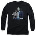thumbnail image 1 of CSI NY-You Will Answer - Long Sleeve Adult 18-1 Tee - Black- Medium, 1 of 1