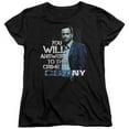 thumbnail image 1 of CSI NY-You Will Answer - Short Sleeve Women's Tee - Black- Medium, 1 of 1