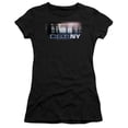 thumbnail image 1 of CSI-New York Subway - Short Sleeve Junior Sheer Tee - Black- Extra Large, 1 of 1