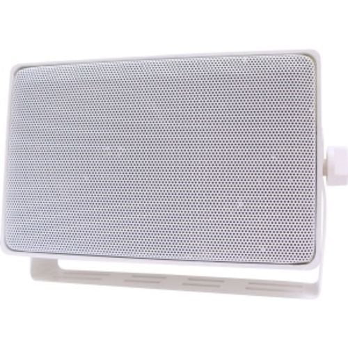 CSI/SPECO DMS-3TSW WHITE 3-Way Indoor/Outdoor Weather Resistant Multi-TAP 70-Volt Speaker in White CA2