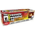 CSL - Creosote Sweeping Log for Fireplaces and Woodstoves, Chimney Maintenance Firelog