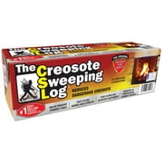 CSL - Creosote Sweeping Log for Fireplaces and Woodstoves, Chimney Maintenance Firelog