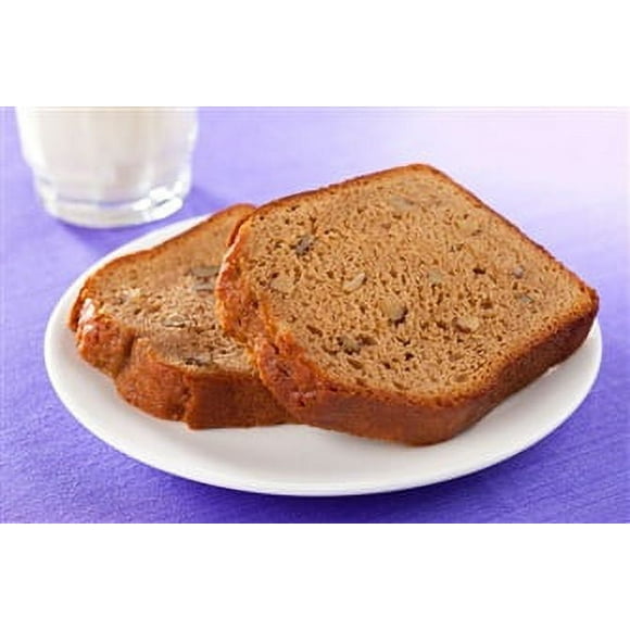CSM Bakery Banana Nut Sliced Loaf Cake, 16 Ounce -- 12 per case.