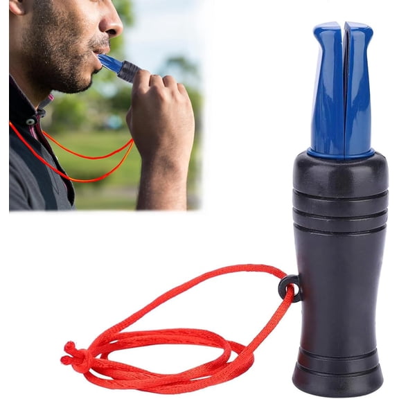 CSONGAZA Decoy Whistle, Duck Whistle Call Duck Hunting Call, Outdoor Whistle Hunting Tool With Rope, Duck Chicken Goose Whistle for Outdoor Activity