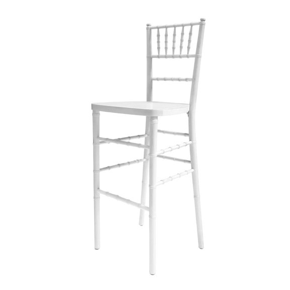CSP Commercial Seating Products Chiavari Barstool In White