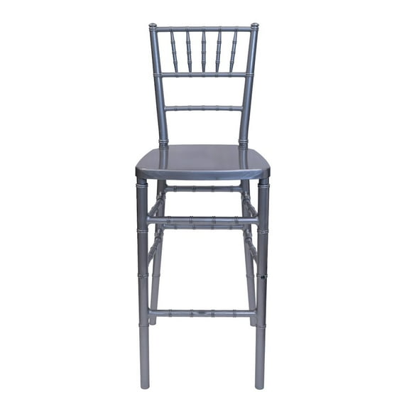 CSP Commercial Seating Products Chiavari Barstool In Silver