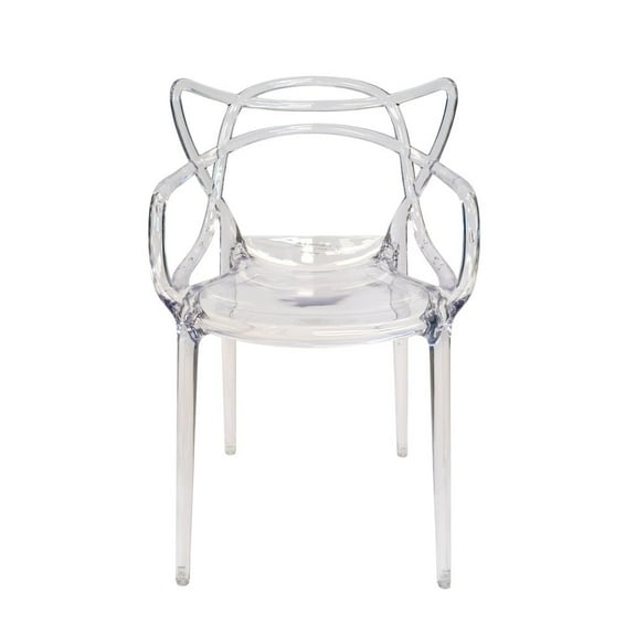 CSP Commercial Seating Products David Chair In Clear