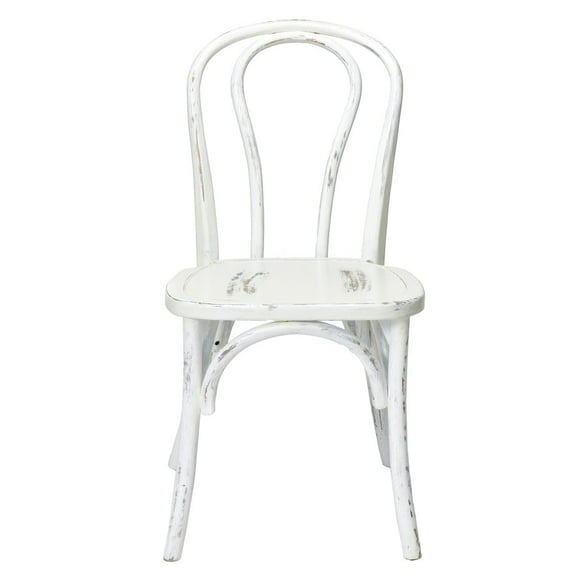 CSP Commerical Seating Products Bentwood White Wash Chairs