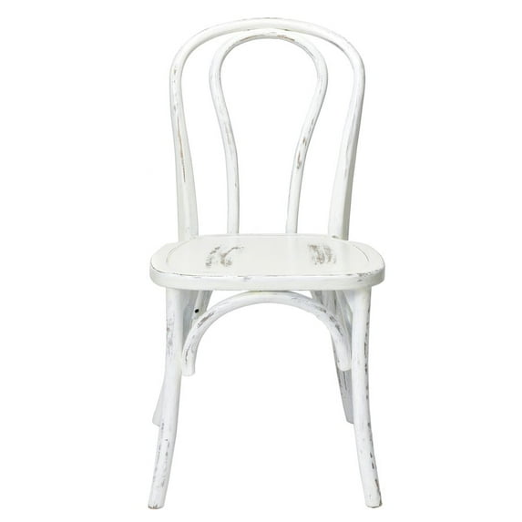 CSP Commerical Seating Products Bentwood White Wash Chairs