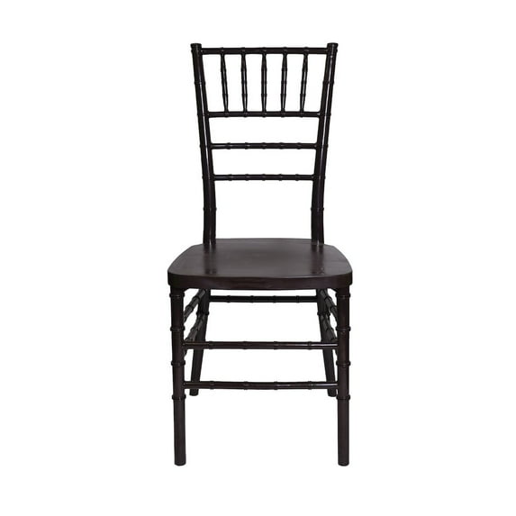 CSP Commerical Seating Products European Red Mahogany Wood Dining Chairs