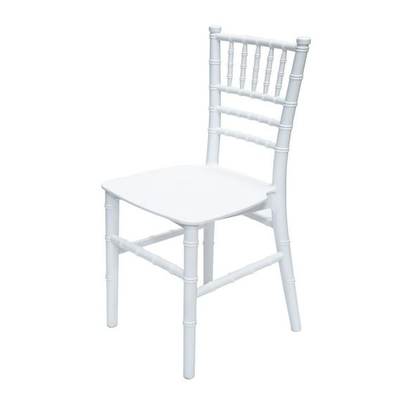 CSP RPP-Chiavari-Kid-WH Kids Chiavari Chair, White