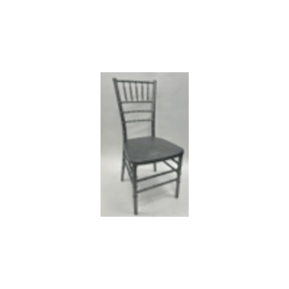 CSP Set Of 1 Max Resin Steel Core Chiavari - Chrome (Assembled)