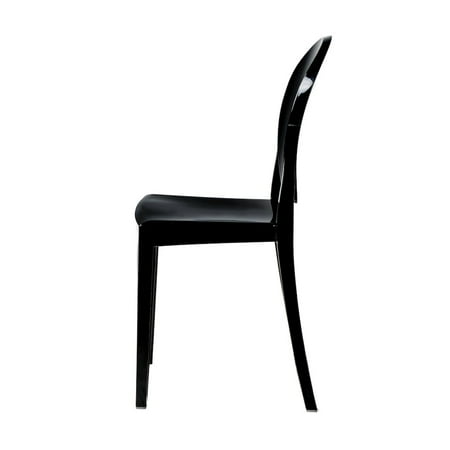 CSP Commerical Seating Products RPC Black Kage Side Chair