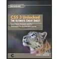 thumbnail image 1 of CSS 3 Unlocked THE ULTIMATE CHEAT SHEET: Quick Hack, Snippets, and Pro Techniques for Modern Web Styling, (Paperback), 1 of 1