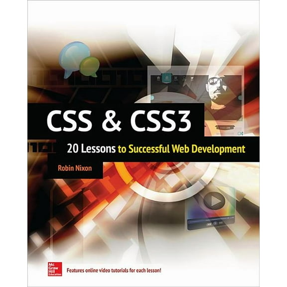 CSS & Css3: 20 Lessons to Successful Web Development, (Paperback)
