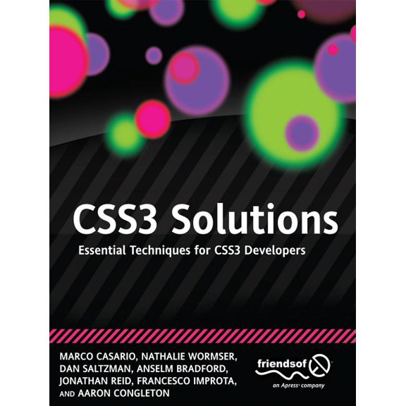 CSS3 Solutions: Essential Techniques for CSS3 Developers, (Paperback)
