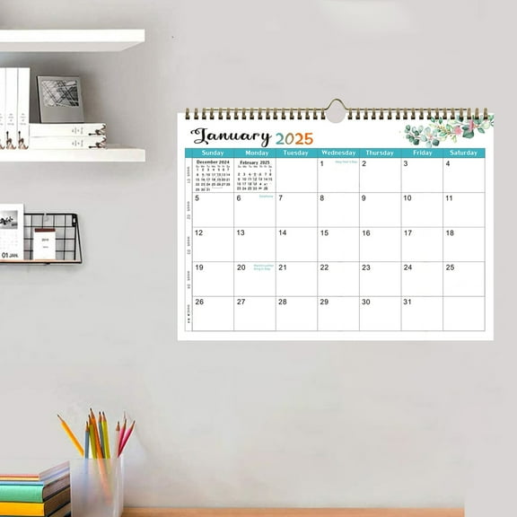CSSAD 2025 Wall Calendar,18 Months Calendar,From Jan. 2025 to Jun. 2026,Monthly Planner & To Do List for Office Home Planning & Organizing for Home Office and School