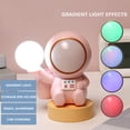thumbnail image 1 of CSSAD Astronaut Usb Charging Storage Pen Small Desk Lamp Pencil Sharpener Colorful Gradient Night Light, 1 of 4