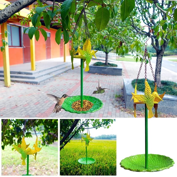 CSSAD Bird Feeder, Bird Feeder Outdoor Bird Feeder Bird Feeder Seed Feeder Used For Garden Yard Decoration