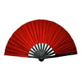 thumbnail image 1 of CSSAD Boots on The Ground Fan, Clacking Fans for Line Dancing, Large Holographic Folding Hand Fan, Foldable Craft Holding Laser Colors Fan, Popping Fans, Line Dancing, Dance Enthusiasts Gift, Red, 1 of 6