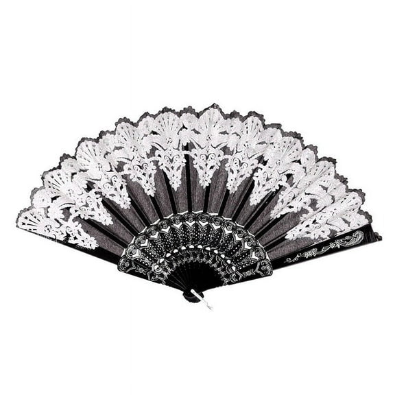 CSSAD Clacking Fans for Line Dancing, Boots on the Ground fan, Large Folding Hand Rave Fan, Wooden Hollow Clack Handheld Fan for Line Dancing, Disco Party, Home