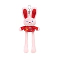 thumbnail image 1 of CSSAD Easter Bunny Toy Extendable Pull Funning Rabbits, Multicolor Stuffed Bunny Toy with Pull Up Ears, Pet Plush Bunny Doll Keychain Bag Gift Pendant for Kids, 1 of 5