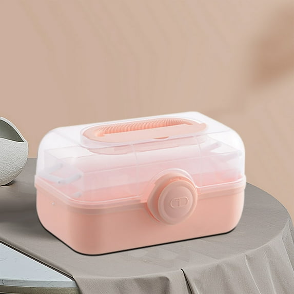 CSSAD Large Capacity Daily Pill Organizer, Small Pill Box Portable Travel Pill Case, Mini Pill Container for Purse Pocket, Compact Travel Medicine Organizer for Vitamin, Cod Liver Oil, Supplement