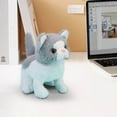 thumbnail image 1 of CSSAD Lunafex Robot Cat, Nicoo - My Realistic Robot Kitten, Nico My Realistic Robot Pet, Electronic Interactive Stuffed Cat - Walking, Barking, Tail Wagging, Lunafex Toby Robot Cat for Kids (Gray), 1 of 6