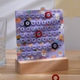 thumbnail image 1 of CSSAD Perpetual Calendar,Desk Calendar,Office Desk Ornaments,Loop Calendar for Home Office and School, 1 of 1