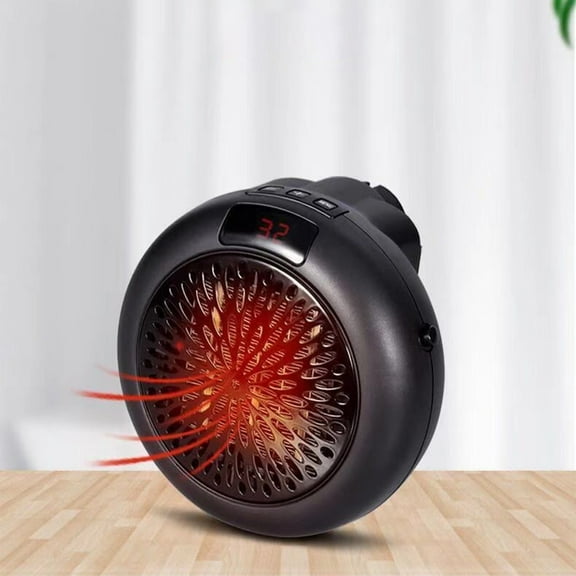 CSSAD Space Heaters,Space Heater,Portable Remote Control Heater High Output Fan for Home Bedroom Office Desk Indoor Use,Black