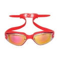 thumbnail image 1 of CSSAD Swim Goggles, Adult Swimming Goggles Anti Fog Anti UV No Leakage Wide View for Men Women Youth, Red, 1 of 4