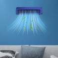 thumbnail image 1 of CSSAD Tower Fan, Portable Electric Oscillating Fan, Quiet, Cooling, Wall Mounted High Speed Wind Fan, Standing Bladeless Floor Fans 3 Speeds Wind Modes Bedroom Office (Blue), 1 of 6