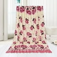thumbnail image 1 of CSSAD Ultra Soft Fleece Blanket,Super Soft Warm Solid Warm Fleece Blanket Throw Rug Sofa Bedding-M 100X150CM,Pink, 1 of 7