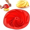 CSSJKYJ 1 Pack Large Fluted Cake Pan - Nonstick Fluted Tube Pan ﻿7 ...