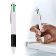 thumbnail image 1 of CSSJKYJ 4 in 1 Multi-Coloured Ballpoint Pen Erasable Pens 0.5mm 4 Colours Retractable Ball Point Pen Multicolor Ink Pens for Stationery Office Supplies(Black), 1 of 9