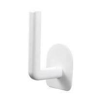 CSSJKYJ Adhesive Paper Towel Holder Under Cabinet Wall Mount for Kitchen Paper Towel,Paper Towel Roll Rack for Bathroom Towel White