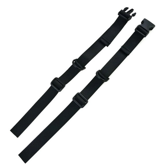 CSSJKYJ Adjustable Backpack Chest Strap Nylon 35.4x1 Inch Webbing,Sternum Straps for Backpack（Black）