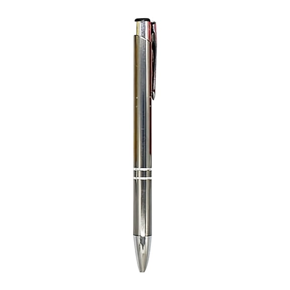 CSSJKYJ Black Ink Ballpoint Pens Smooth Writing 2-in-1 Stylus Retractable Ballpoint Pen with Stylus Tip, Soft Touch Click Metal Pen for Office, Business, Touchscreen Devices(Gray)