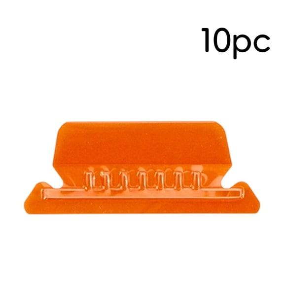 CSSJKYJ File Folder Tabs, 10 Sets Hanging File Folder Labels Tabs and Inserts for Hanging Files,Orange