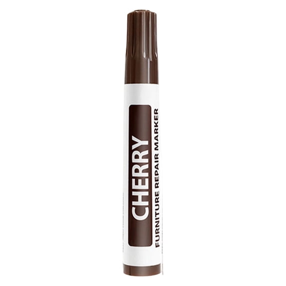 CSSJKYJ Furniture Repair Kit Wood Markers,Premium Wood Scratch Repair Markers and Wax Sticks,for Stains, Scratches, Wood Floors, Tables, Desks, Touch Ups, and Cover Ups (Cherry)