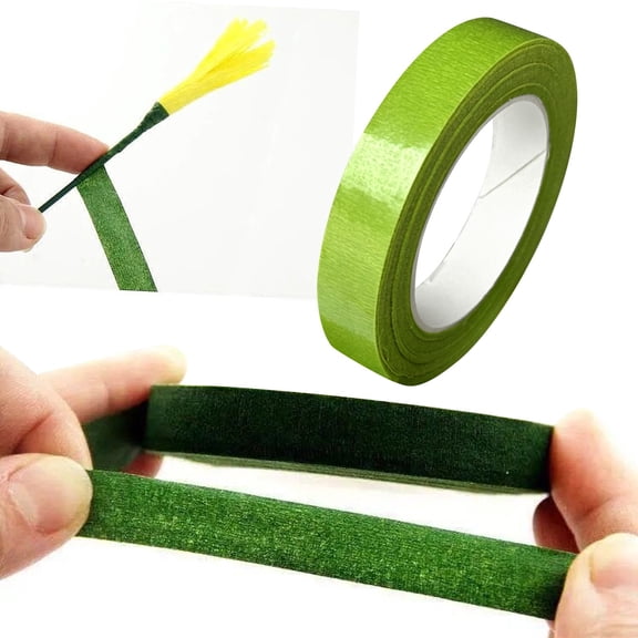CSSJKYJ Green Painters Tape - Masking Tape 0.5Inch Wide - Multi-Surface, Smart Adhesion, Indoor & Outdoor - 270FT Total - Paint Tape for DIY, Labeling, Art, Car, General Purpose