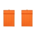 thumbnail image 1 of CSSJKYJ Large Silicone Grill Mat with Drip Pad,10.4x16.1 Inch Heat Resistant Spatula Holder Outdoor Kitchen Countertop, Reusable Griddle Accessories for BBQ Enthusiasts and Home Cooks(Orangex2), 1 of 6