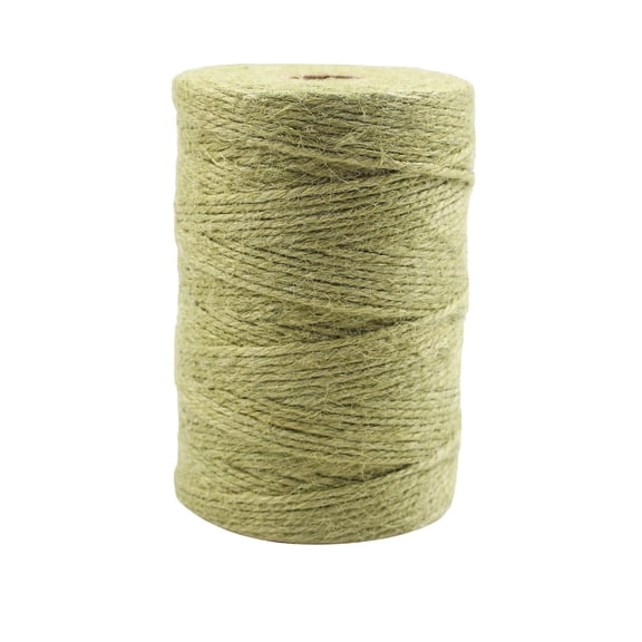 CSSJKYJ Natural Jute Rope – High-Tear-Resistant Natural Fiber Rope for Garden Decoration & Decorative Packaging,Natural Jute Fibers Ensure Eco-Friendly,Suitable for Gardens,Homes