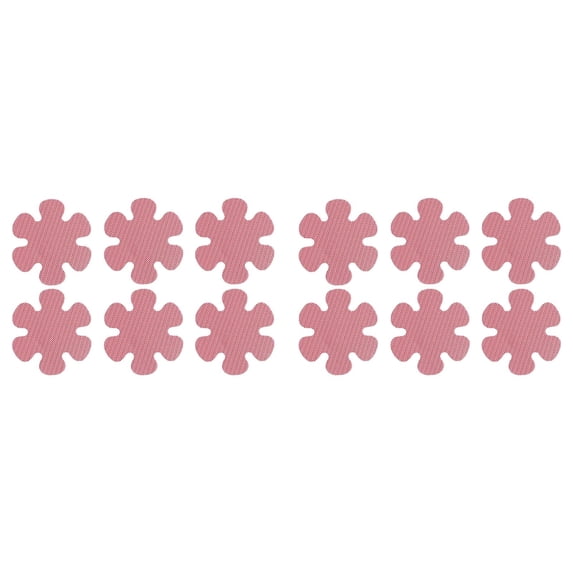 CSSJKYJ Non Slip Bathtub Stickers, 12 PCS Shower Stickers for Safety Bathroom Tubs, Bathtub Non Slip Stickers and Adhesive Decals Scraper for Bath Tub, Shower Floor(Pink)