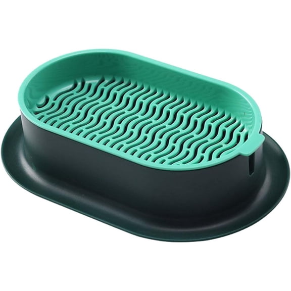 CSSJKYJ Pet Grass Grower, Cat Plant Tray, Indoor Wheatgrass Box, Soilless Double Layer Cultivation Container for Digestive Support Control, Easy Grow Feeding Garden Tool,Green