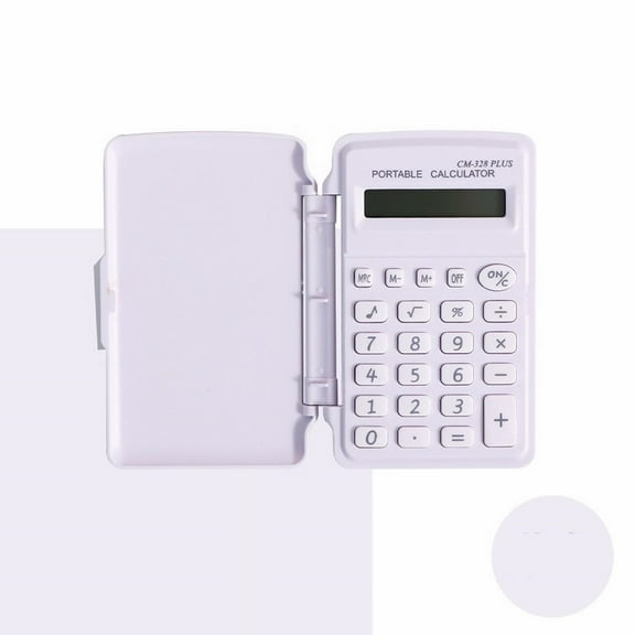 CSSJKYJ Small Flap Calculator Lightweight Portable Scientific Calculator for Studing and Office Use Candy Color,Purple