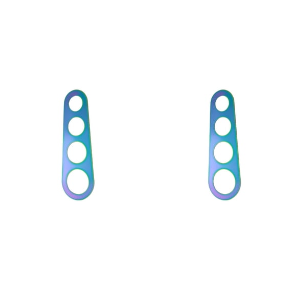 CSSJKYJ Stainless Steel 4 Portion Holes Spaghetti Measurer Tool Quick Pasta Measuring Tool for Kitchen Cooking Tool (Available colors, 2pcs)