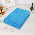 thumbnail image 1 of CSSJKYJ Ultra Soft Fleece Blanket, No Shed No Pilling Luxury Plush Cozy 300GSM Lightweight Blanket for Bed, Couch, Chair, Sofa Suitable for All Season, 28x20inch, Sky Blue, 1 of 4